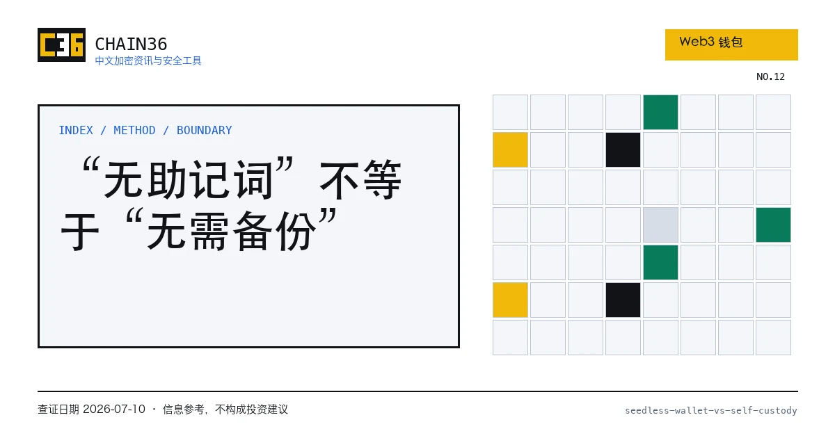 无助记词钱包与传统自托管恢复方式对照